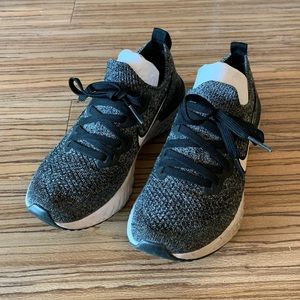 Nike Flyknit Epic React Running Shoes - Kids 4Y/Womens 5.5